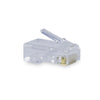 CONECTOR RJ45 MACHO PARA CABO DE REDE CAT.5E 4 PARES - 50 UNIDADES - FORCELINE