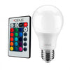LÂMPADA DE LED BULBO RGB 7W E27 BIVOLT - OPUS