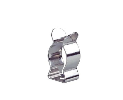 Abraçadeira de aço, p/ lâmp. tubular 12,5mm T5, cor cromado - DECORLUX