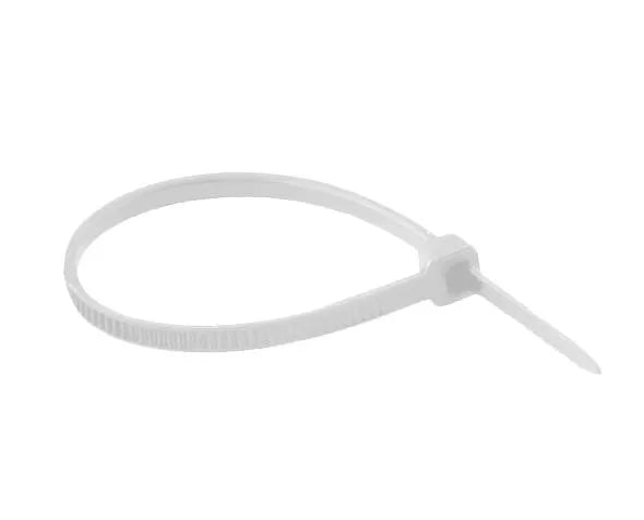 Abraçadeira de nylon, plástico 6.6, 300x4,8mm, cor branco - DECORLUX
