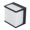 ARANDELA DE PAREDE LED HANSA 8W 3000K PRETA 12CM - GAYA