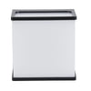 ARANDELA DE PAREDE LED HANSA 8W 3000K PRETA 12CM - GAYA