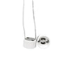 BASE GU10/GZ10, PORCELANA C/ RABICHO, P/ LÂMP. DICRÓICA 2A/0-250V, COR BRANCO - DECORLUX