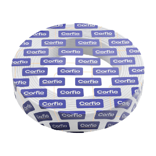 Cabo flexível 750v 0,75mm à 4,00mm Corfio 100% cobre (Rolo de 100m)