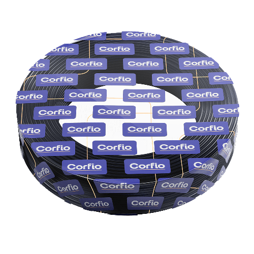 Cabo flexível 750v 0,75mm à 4,00mm Corfio 100% cobre (Rolo de 100m)