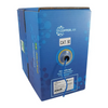 CABO LAN 4PX24 AWG CAT5E U/UTP CAPA SIMPLES CMX AZUL COPPERLAN - CAIXA 305M