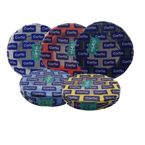 Cabo flexível 750v 6,00mm à 35,00mm Corfio 100% cobre (Rolo de 100m)