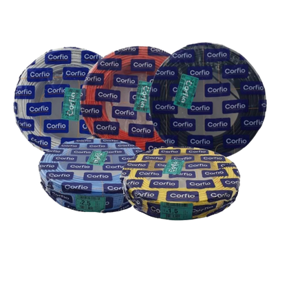 Cabo flexível 750v 6,00mm à 35,00mm Corfio 100% cobre (Rolo de 100m)