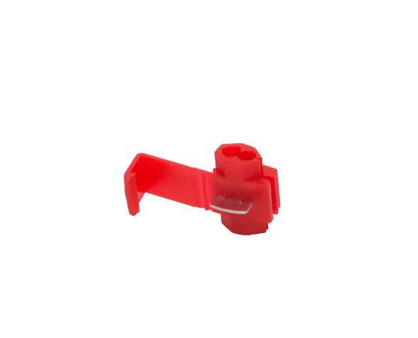 Conector de derivação, plástico, 0,5-1,5mm², cor vermelho - DECORLUX