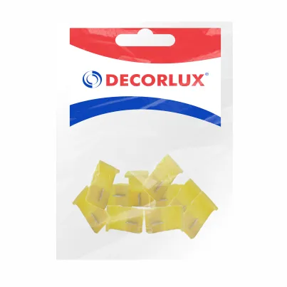 Conector de derivação, plástico, 4-6mm², cor amarelo - DECORLUX