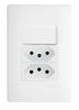 Interruptor 16a/250v~ & Tomada Dupla 3p 250v~ - Habitat