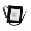 Refletor, alumínio injetado, LED 10W 100-240V 6000K, cor preto - DECORLUX
