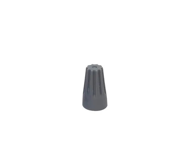 Terminal conector de torção, nylon, 2x1,0mm², cor cinza - DECORLUX